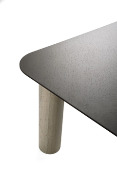 ROCKEFELLER - Square dining table by Gianfranco Ferré Home - view 3